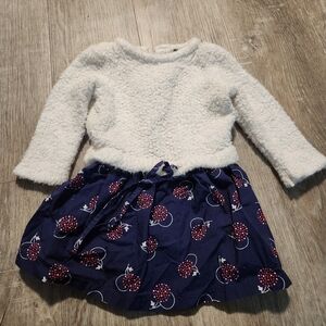 Tommy Hilfiger Cream Sherpa Sweater Dress